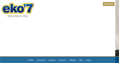 Desktop Screenshot of eko7.com.br